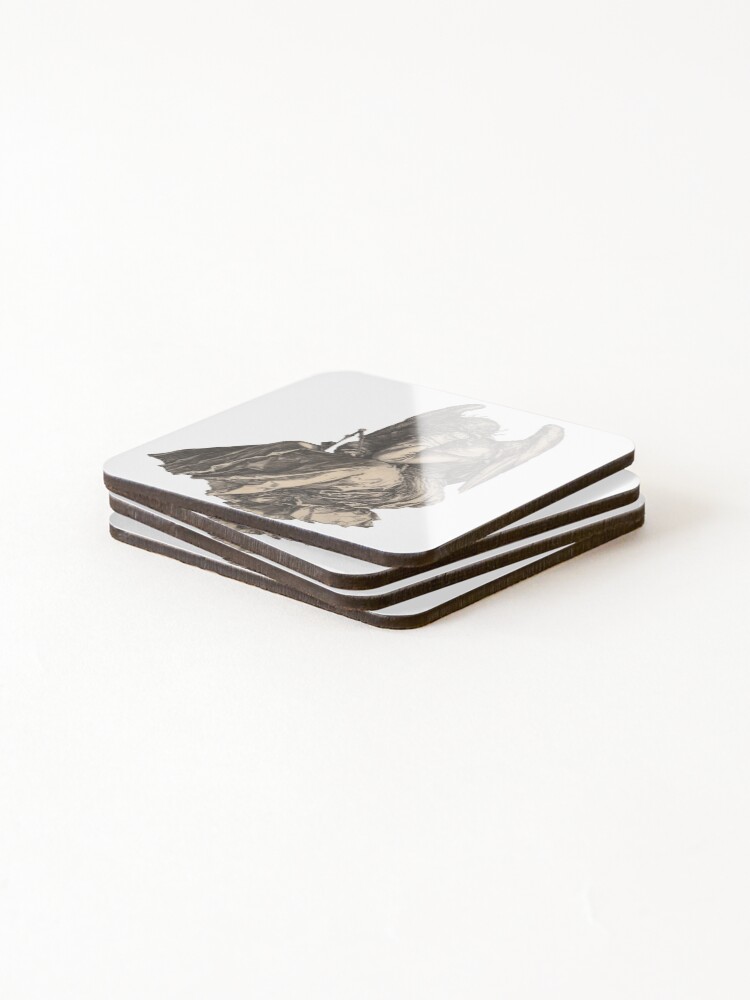 Alternate view of Melancholia Albrecht Durer Coasters (Set of 4)