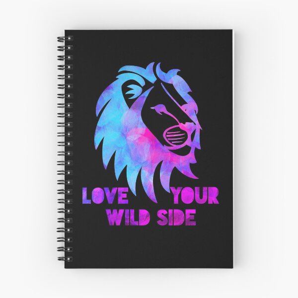 Item preview, love your wild side Black background  designed and sold by reasonablemunki.