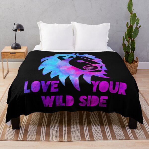 Item preview, love your wild side Black background  designed and sold by reasonablemunki.