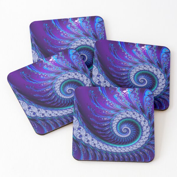 Item preview, Attractive Indigo Spiral designed and sold by Elisabeth Lucas.
