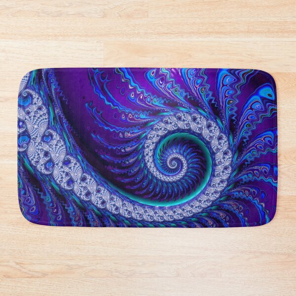 Item preview, Attractive Indigo Spiral designed and sold by Elisabeth Lucas.