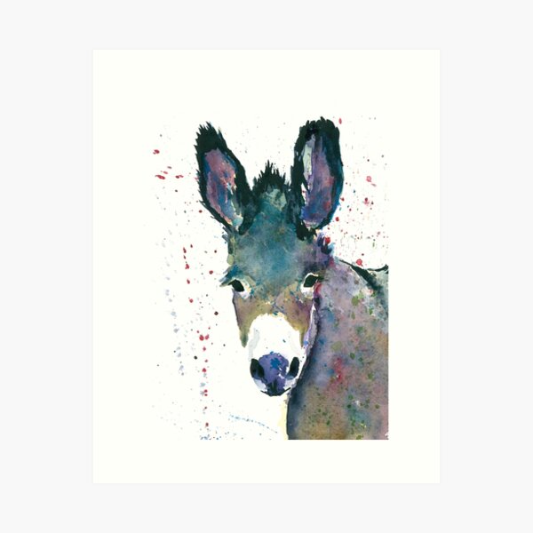 Sublimation Notebook - Painted Donkey