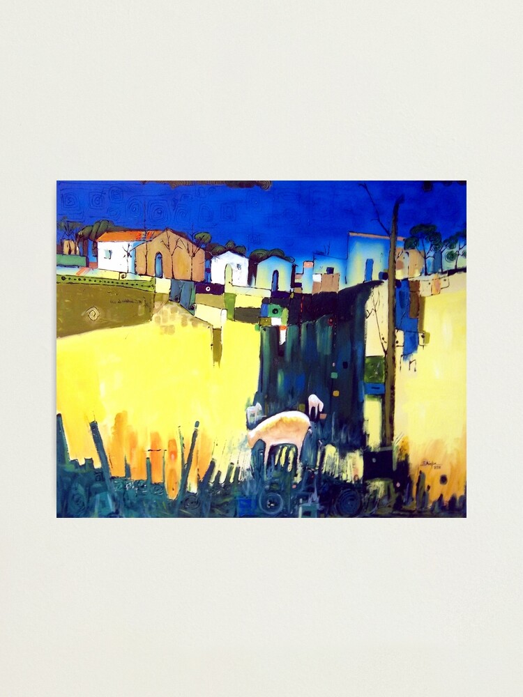 Thumbnail 1 of 3, Photographic Print, Approach To Town designed and sold by edy4sure.