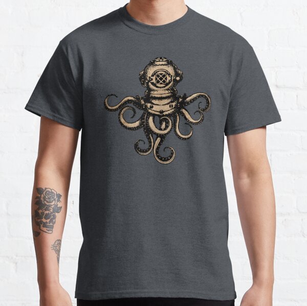 Steampunk Octopus Classic T-Shirt