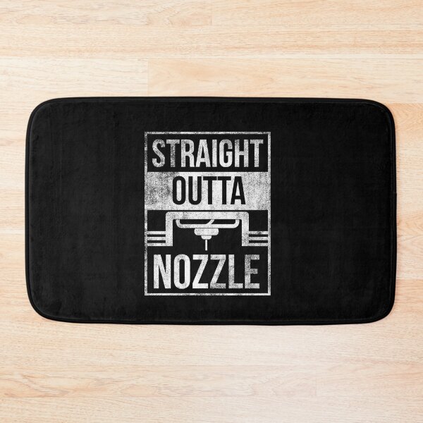 Item preview, Straight Outta Nozzle 3D Printer Filament Hobby designed and sold by MooonTees.