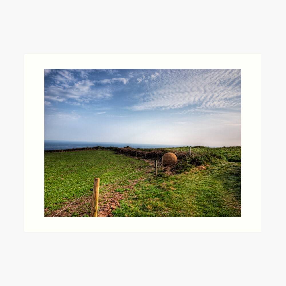 An "Alderney Stone" - Andy Goldsworthy Art Print