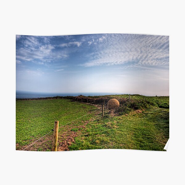 An "Alderney Stone" - Andy Goldsworthy Poster