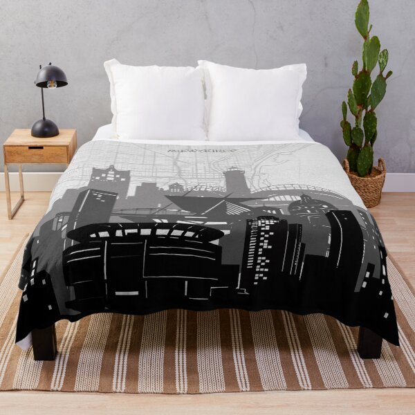Item preview, milwaukee skyline designed and sold by BekimART2.