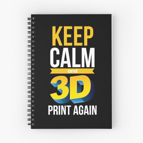 Item preview, Keep Calm and 3D Print Again 3D Printer Filament designed and sold by MooonTees.