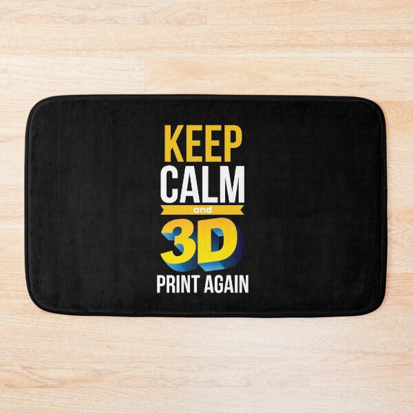 Item preview, Keep Calm and 3D Print Again 3D Printer Filament designed and sold by MooonTees.