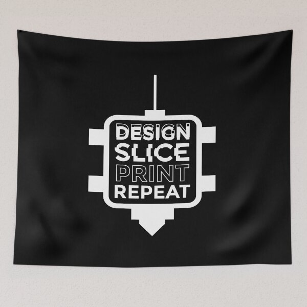 Item preview, Design Slice Print Repeat 3D Printer Filament designed and sold by MooonTees.