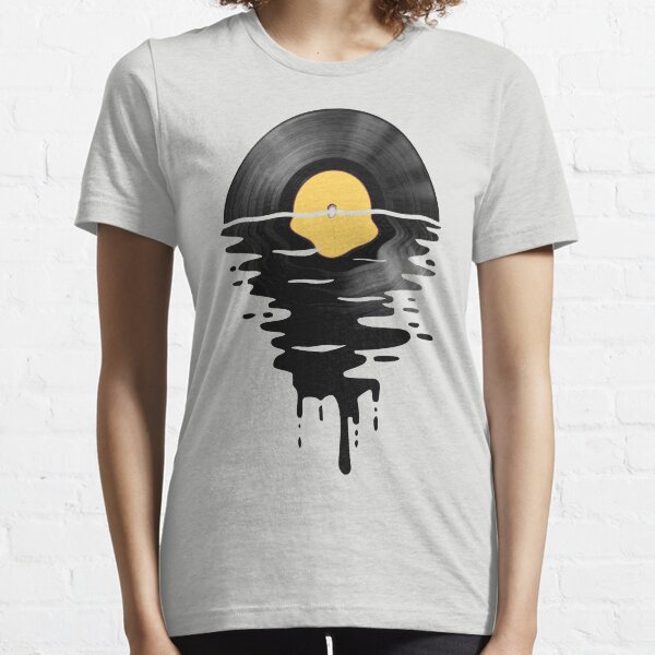 Vinyl LP Music Record Sunset Yellow Essential T-Shirt