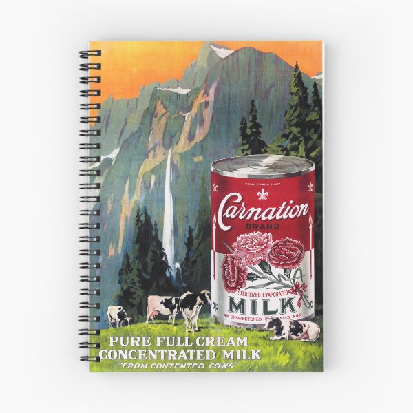 Item preview, CARNATION Full Cream Evaporated Milk Vintage Food Advertisement Art designed and sold by retroposters.