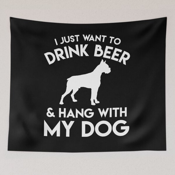 Item preview, Funny Beer Lover Dog Lover Gift Dog Dad Dog Mom designed and sold by TopDawgDesigns.