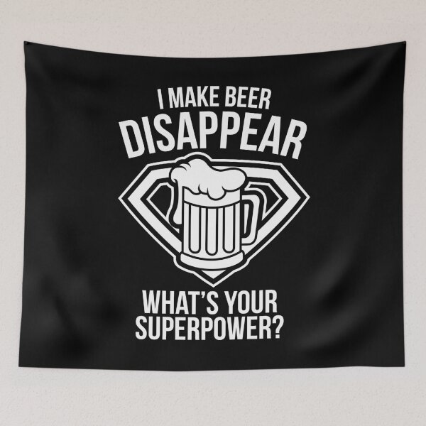 Item preview, Beer Lover I Make Beer Disappear Funny Drinking Gift designed and sold by TopDawgDesigns.