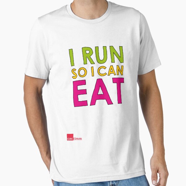 Item preview, I Run So I Can Eat designed and sold by cectimm.