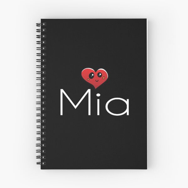 Item preview, Mia Cute Heart My Name is Mia!  designed and sold by ProjectX23.