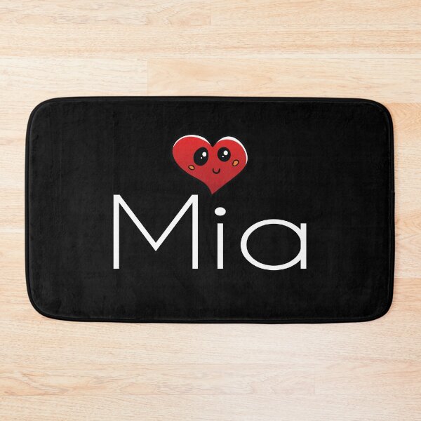 Item preview, Mia Cute Heart My Name is Mia!  designed and sold by ProjectX23.