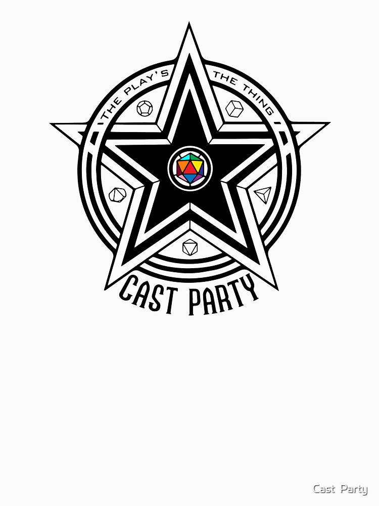 Cast Party Logo (for white backgrounds) by CPNat20