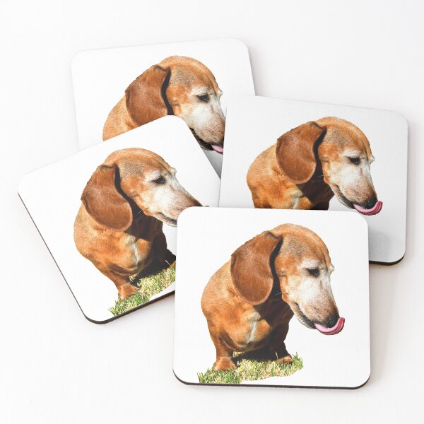 Item preview, Sausage Dog With Her Tongue Out designed and sold by Jason Gilbert.