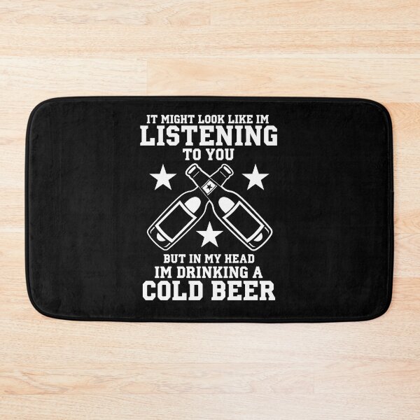 Item preview, Drinking A Cold Beer Not Listening Funny Beer Lover Gift designed and sold by TopDawgDesigns.