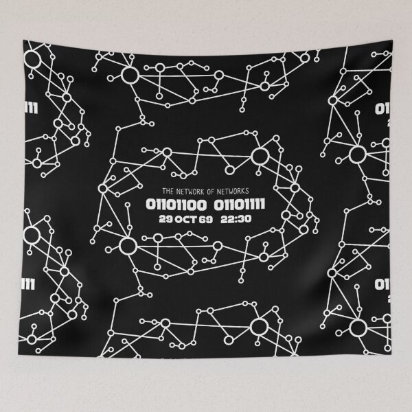 Item preview, Internet 29 oct 69 22:30, lo in binary  designed and sold by PatPatPatterns.