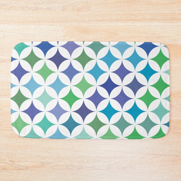 Item preview, Geometric Star Pattern - Sea Foam #477 designed and sold by Natural Collective.