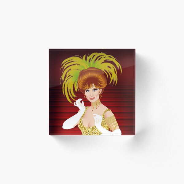 Dolly Acrylic Block