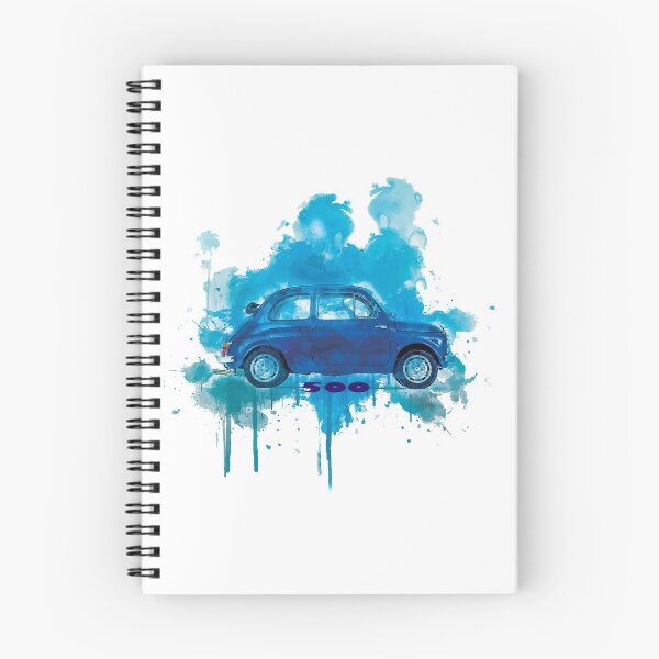 Item preview, Fiat 500 open blue Splash edit designed and sold by Aaaah Eeeek  Studio.