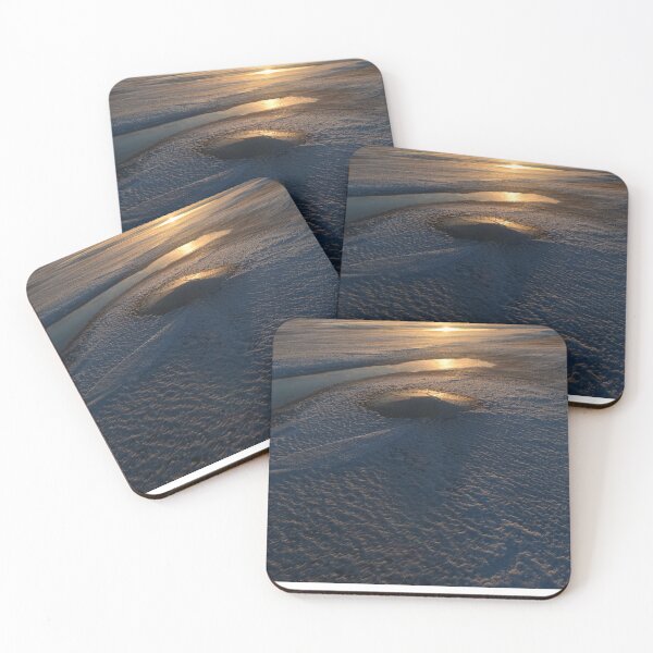 Item preview, Sunset light on the surface of the ice sea  nature landscape designed and sold by yarvin13.