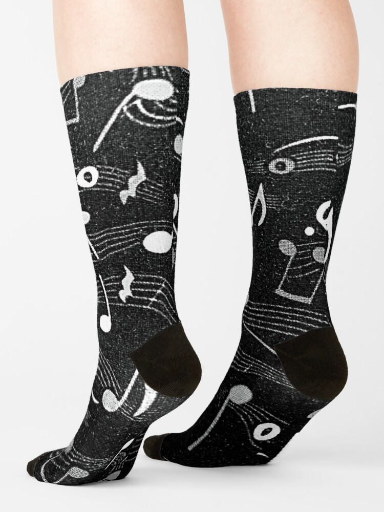 Alternate view of Musical Notes Socks