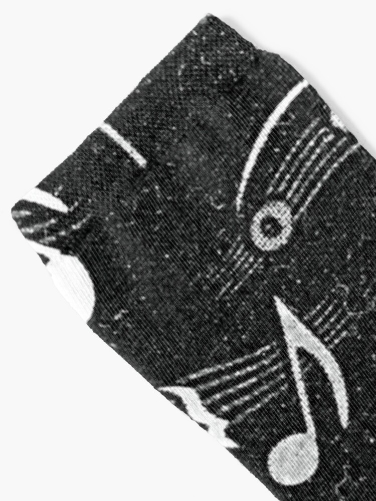 Alternate view of Musical Notes Socks