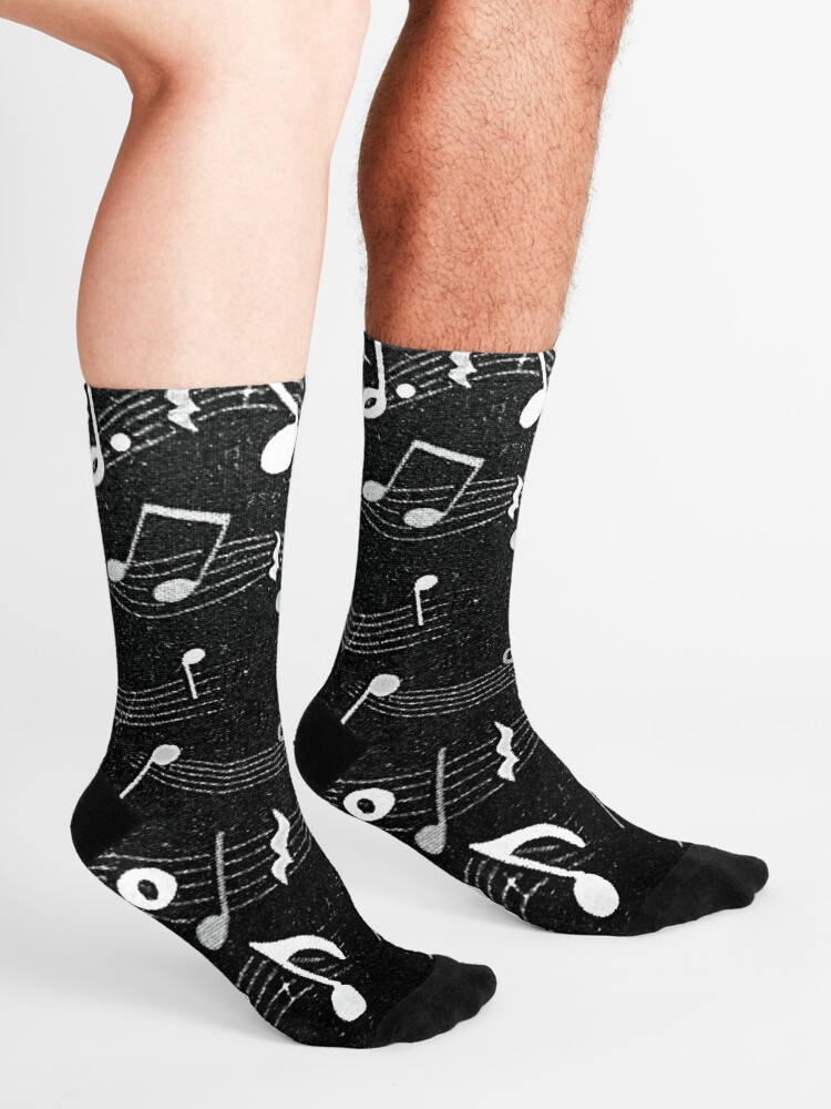 Alternate view of Musical Notes Socks