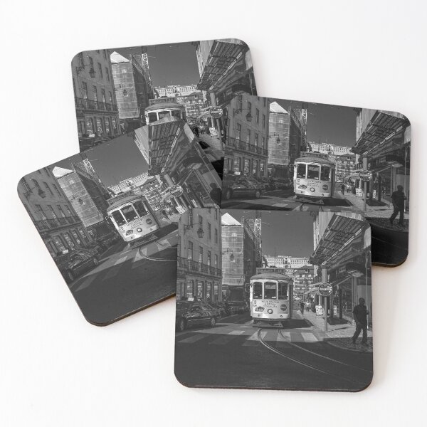 Item preview, Trams in Lisbon designed and sold by dombhai.