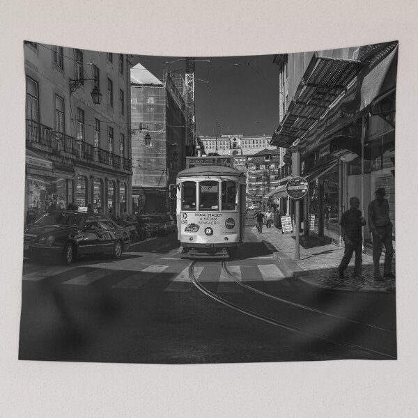 Item preview, Trams in Lisbon designed and sold by dombhai.