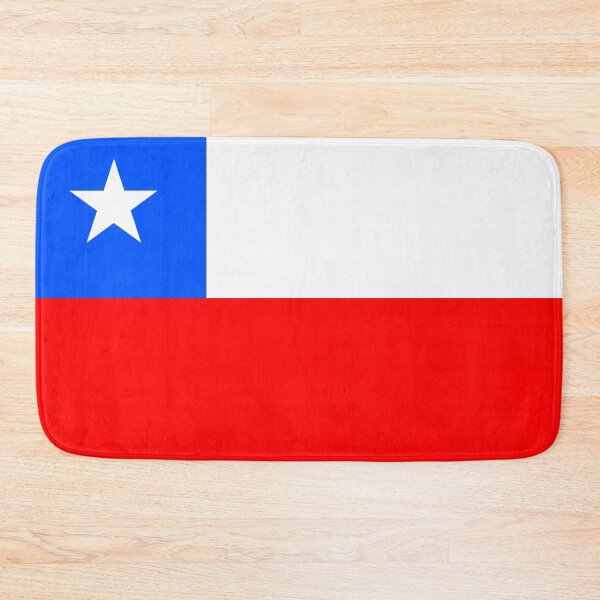Item preview, Official National Flag of Chile | "La Estrella Solitaria" - Bright Color Version designed and sold by Dator.