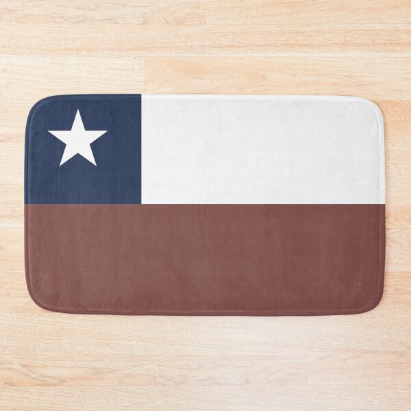 Item preview, Official National Flag of Chile | "La Estrella Solitaria" - Desaturated Color Version designed and sold by Dator.