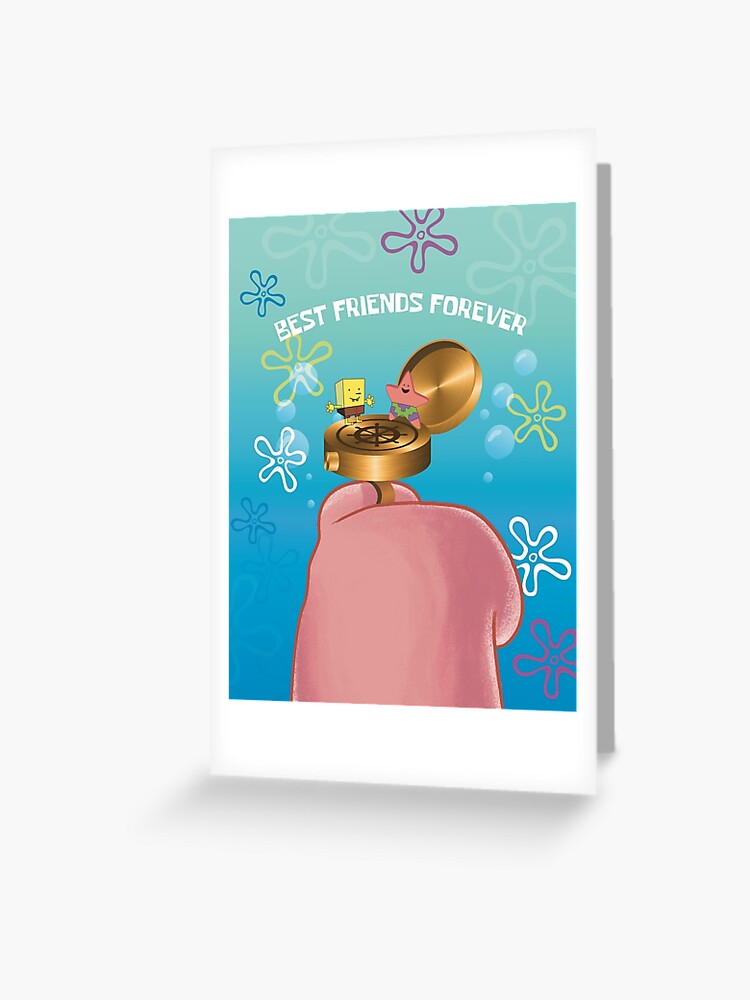 Carte de vœux for Sale avec l'œuvre « Les meilleurs amis pour