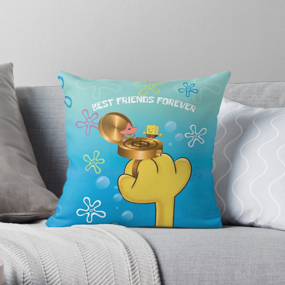 best-friends-forever-ring-spongebob-squarepants-throw-pillow-by