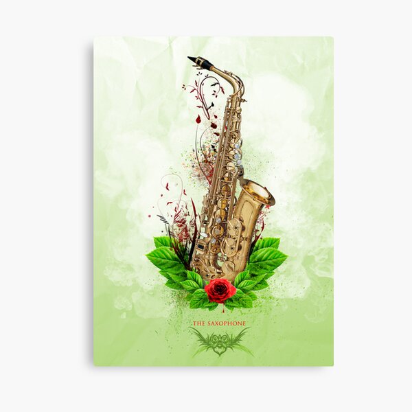 Saxophone Canvas Print