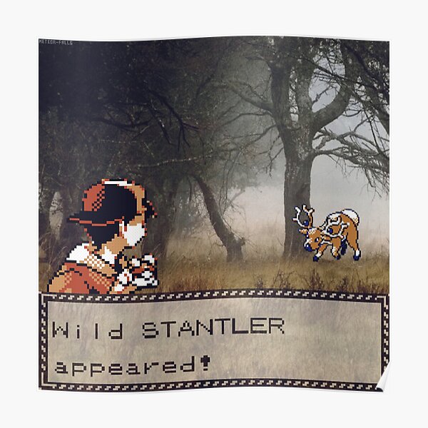 Stantler Encounter Poster