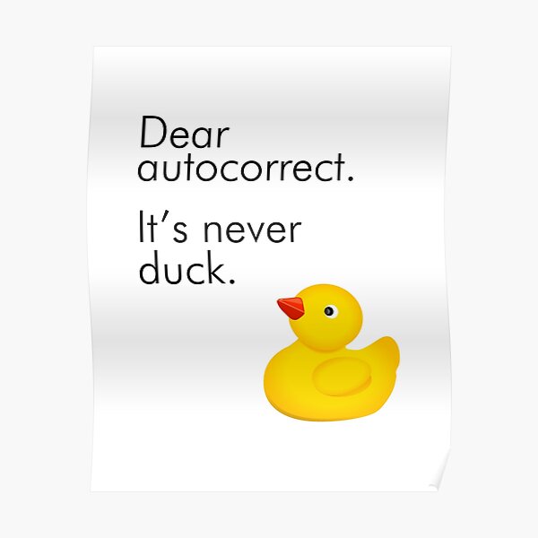 Duck  Poster