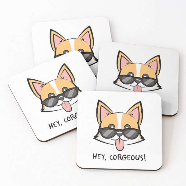 Item preview, Hey, Corgeous! designed and sold by ohheystudios.