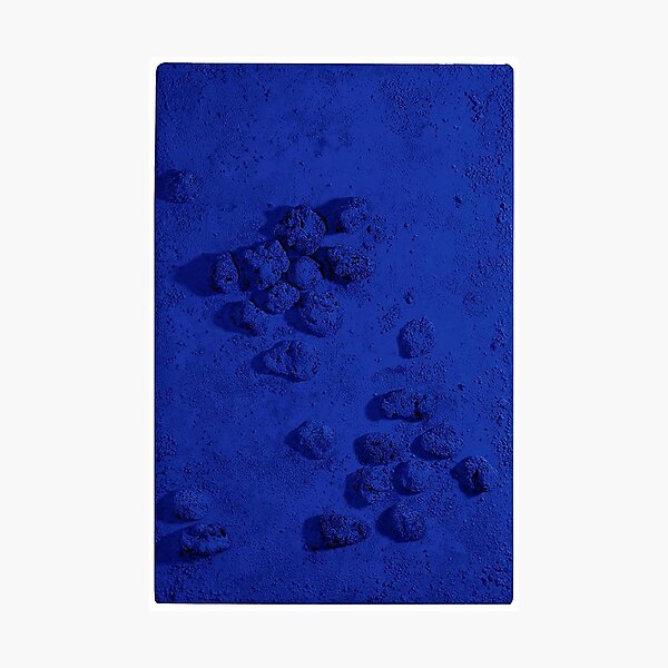 Color trend of the year - Yves Klein Blue Photographic Print