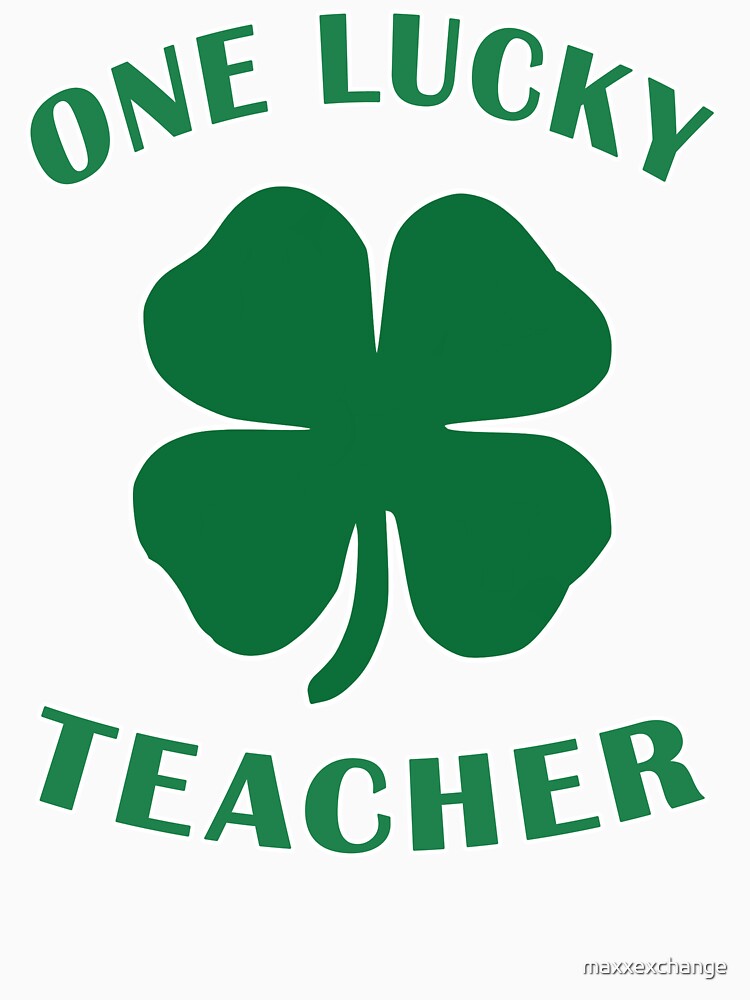 Thumbnail 7 of 7, Classic T-Shirt, Lucky Teacher St Patrick Day Irish Shamrock gift. designed and sold by maxxexchange.