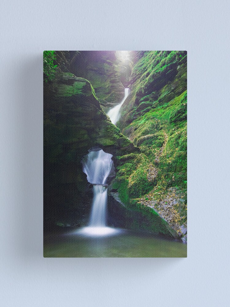 Alternate view of St. Nectan's Glen , Cornwall Canvas Print