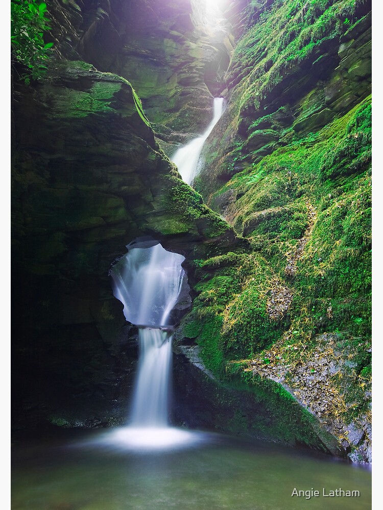 St. Nectan's Glen , Cornwall by AngelaBarnett