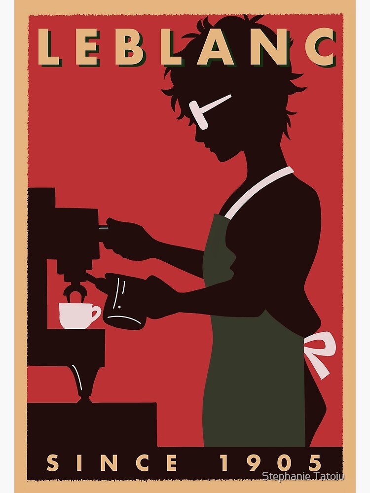 Leblanc-Plakat von ecokitty