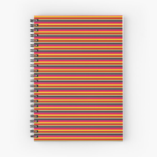 Item preview, pleasant colors colorful stripes pattern designed and sold by Desenatorul1976.