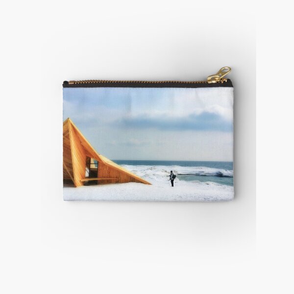 Item preview, Art on a frozen beach designed and sold by dombhai.